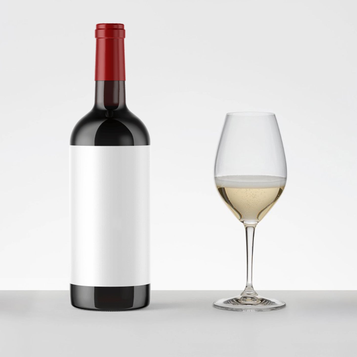 Pareja de copas Riedel personalizadas para vino blanco/cava