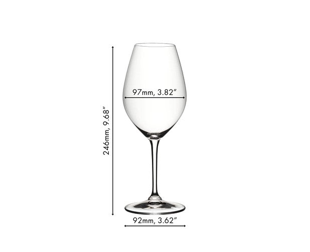 Pack de 4 de copas Riedel personalizadas para vino tinto