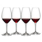 Pack de 4 de copas Riedel personalizadas para vino tinto