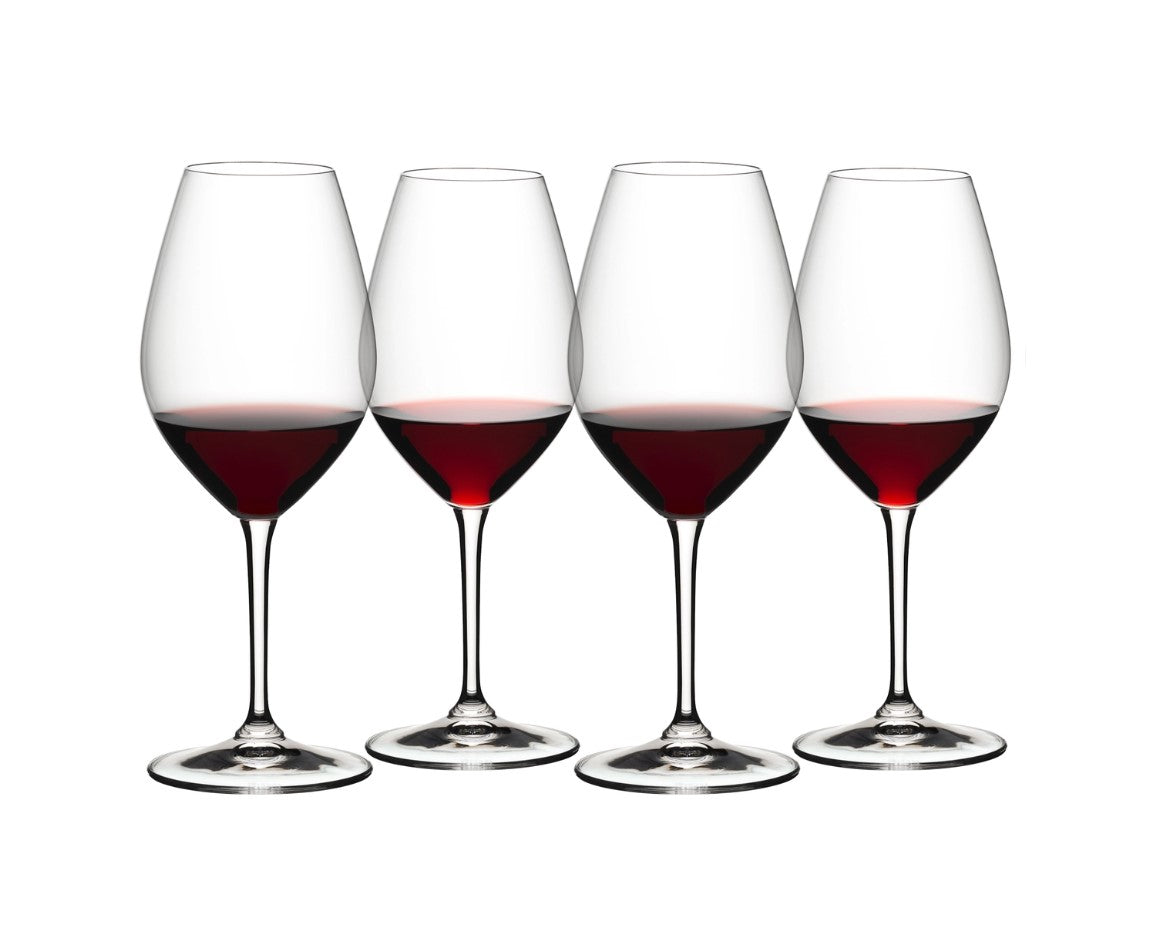 Pack de 4 de copas Riedel personalizadas para vino tinto